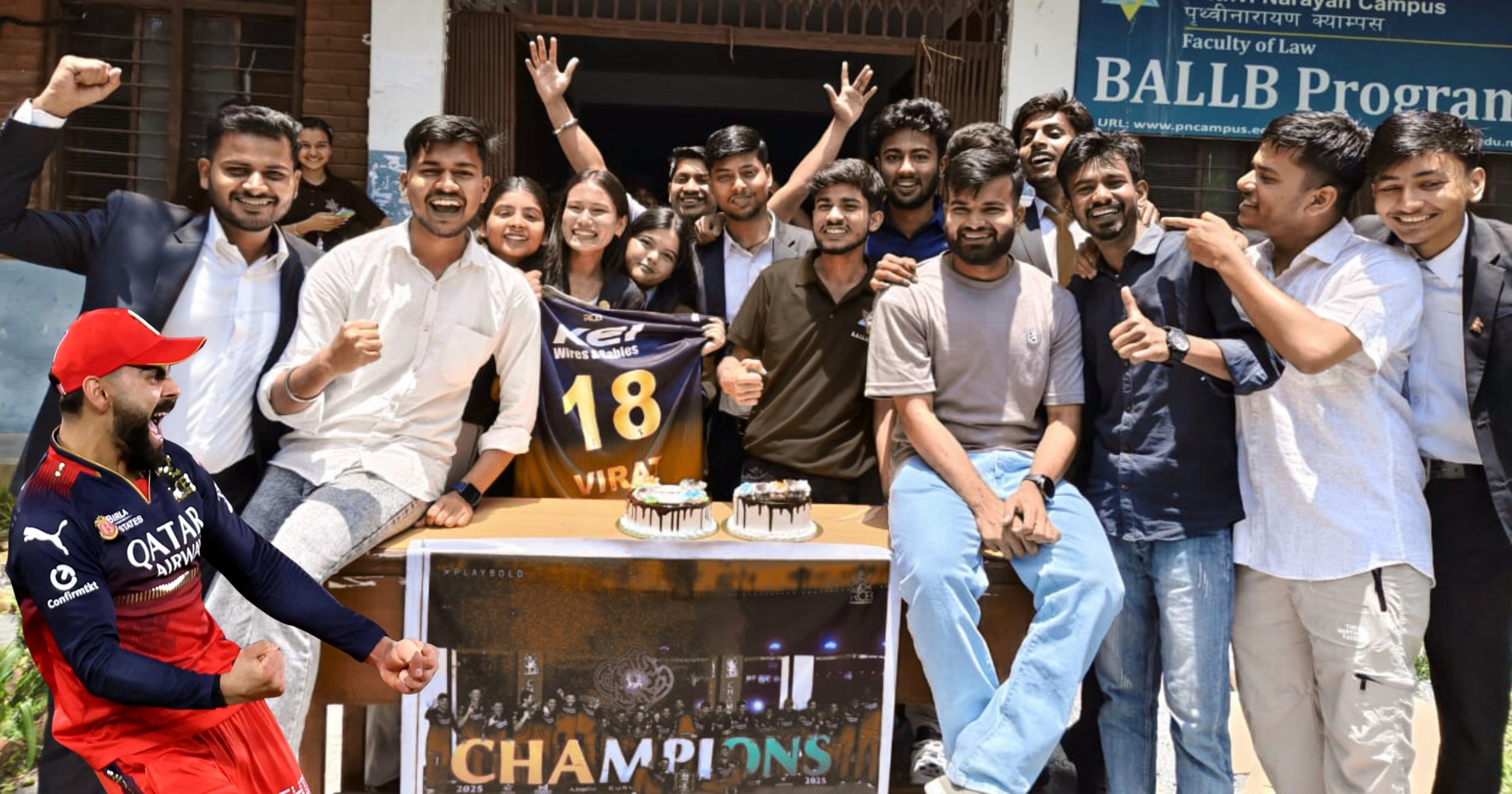 rcb win and fans